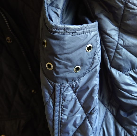 POLO Ralph Lauren Quilted Blue Label Navy Blue Jacket Coat Size XXL - Picture 6 of 11